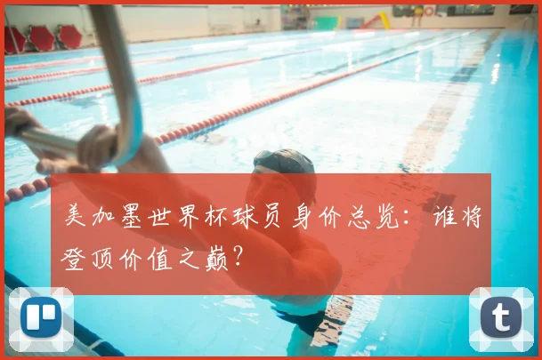 美加墨世界杯球员身价总览：谁将登顶价值之巅？