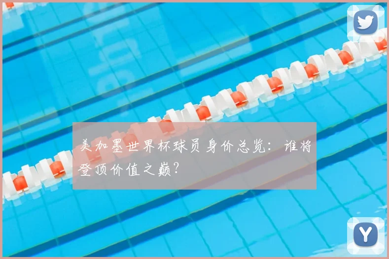 美加墨世界杯球员身价总览：谁将登顶价值之巅？